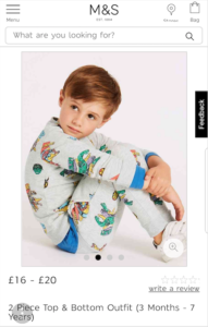 M&S Child Model