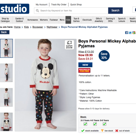 STUDIO CATALOGUE
