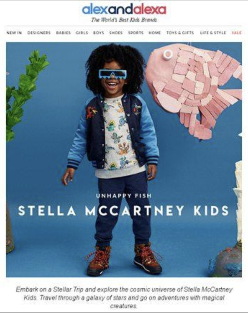 Kids Modelling for Stella McCartney