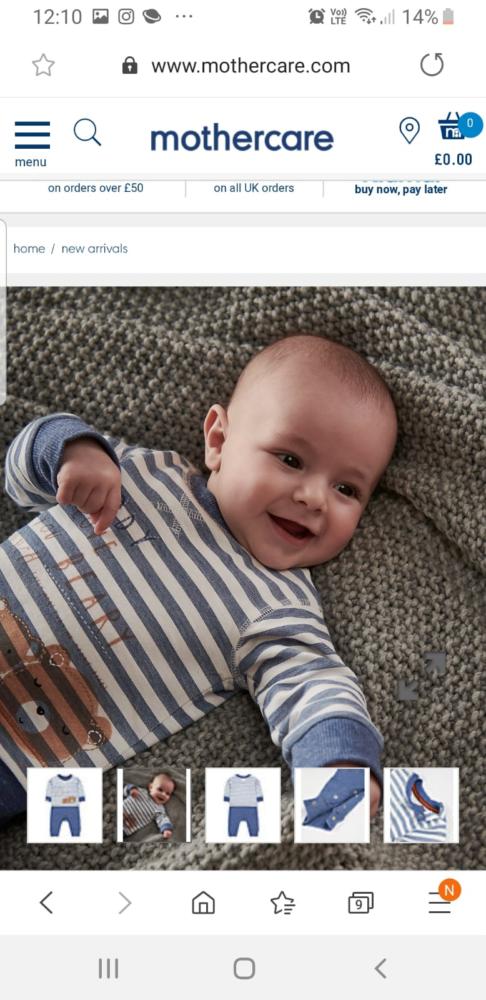 Become a baby model for mothercare