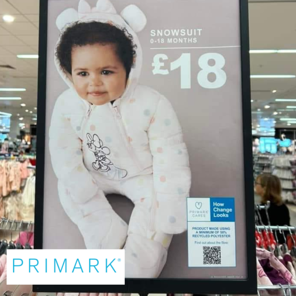 LACARA BABY MODELLING FOR PRIMARK