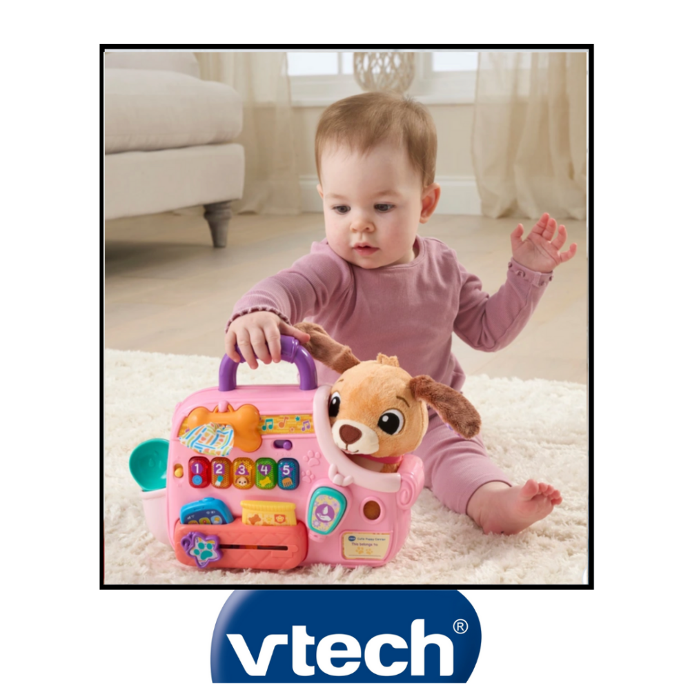 lacara model agency baby with vtech toy